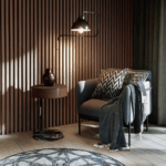 Гипсовые 3д панель Рейка крупная