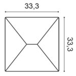 Гипсовые 3D панели Орак 333x333x32мм — изображение 10
