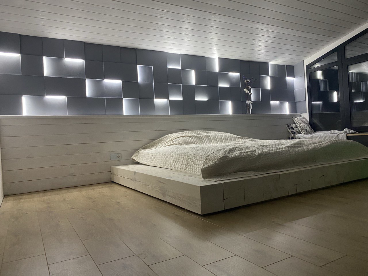3D панель LED КВАДРАТ — изображение 1