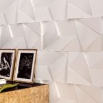 Гипсовая 3д панель Скала Геометрия Мини