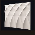 3D Панель из гипса БУФЫ 500x500x25мм — изображение 2