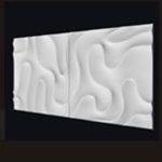 Гипсовая 3д панель Дым A7Studio — изображение 2