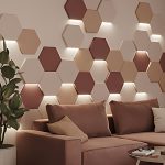 Гипсовая 3д панель Led Соты