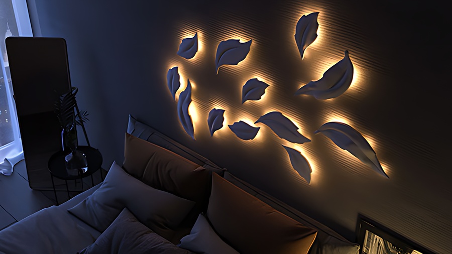 af_led_leaf_3-1.jpg Гипсовая 3д панель с подсветкой LED Листья — изображение 1