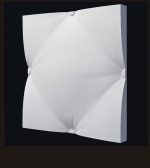 Гипсовая 3D панель  Италия Большая 500х500х36мм — изображение 3