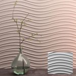 Гипсовая 3д панель Бриз 500х500х20мм