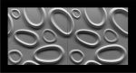 3D панель из гипса  Брызги 500х500х20мм — изображение 4