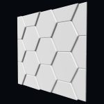 Гипсовые 3D панели Черепица 500х500х20мм — изображение 2