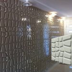 3D панель из гипса ДАНДИ 500x500x20 мм