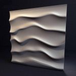 Гипсовые 3D панели Эфир 500х500х5мм — изображение 2