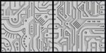 Гипсовые 3D панели  ЭКС МАШИНА 500 x500x16мм — изображение 5
