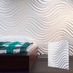 Гипсовая 3д панель Гребешки 500х500х18мм