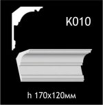 Карниз потолочный из гипса A7Studio К010