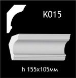 Карниз потолочный из гипса A7Studio К015