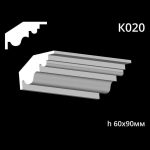 Карниз потолочный из гипса A7Studio К020