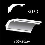 Карниз потолочный из гипса A7Studio К023