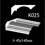 Карниз потолочный из гипса A7Studio К025