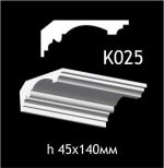 Карниз потолочный из гипса A7Studio К025