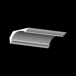 Карниз потолочный из гипса A7Studio К028 — изображение 2