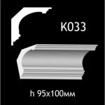 Карниз потолочный из гипса A7Studio К033