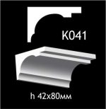 Карниз потолочный из гипса A7Studio К041