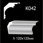 Карниз потолочный из гипса A7Studio К042