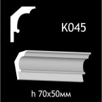 Карниз потолочный из гипса A7Studio К045