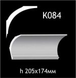 Карниз потолочный из гипса A7Studio К084