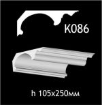 Карниз потолочный из гипса A7Studio К086