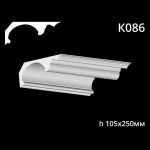 Карниз потолочный из гипса A7Studio К086 — изображение 3