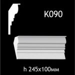 Карниз потолочный из гипса A7Studio К090