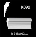 Карниз потолочный из гипса A7Studio К090