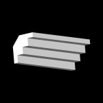 Карниз потолочный из гипса A7Studio К094 — изображение 2