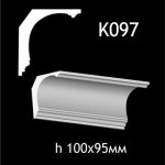 Карниз потолочный из гипса A7Studio К097
