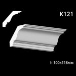 Карниз потолочный из гипса A7Studio К121 — изображение 3