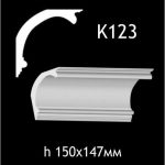 Карниз потолочный из гипса A7Studio К123
