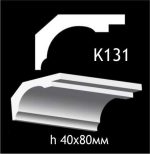 Карниз потолочный из гипса A7Studio К131