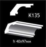 Карниз потолочный из гипса A7Studio К135