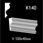 Карниз потолочный из гипса A7Studio К140