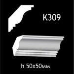 Карниз потолочный из гипса A7Studio К309