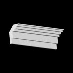 Карниз потолочный из гипса A7Studio К339 — изображение 2