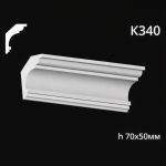Карниз потолочный из гипса A7Studio К340