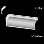 Карниз потолочный из гипса A7Studio К342
