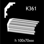 Карниз потолочный из гипса A7Studio К361