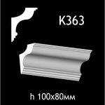 Карниз потолочный из гипса A7Studio К363
