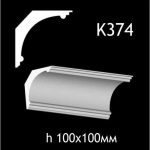 Карниз потолочный из гипса A7Studio К374