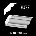 Карниз потолочный из гипса A7Studio К377