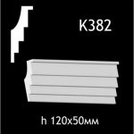 Карниз потолочный из гипса A7Studio К382