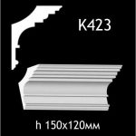 Карниз потолочный из гипса A7Studio К423