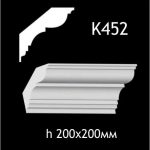 Карниз потолочный из гипса A7Studio К452